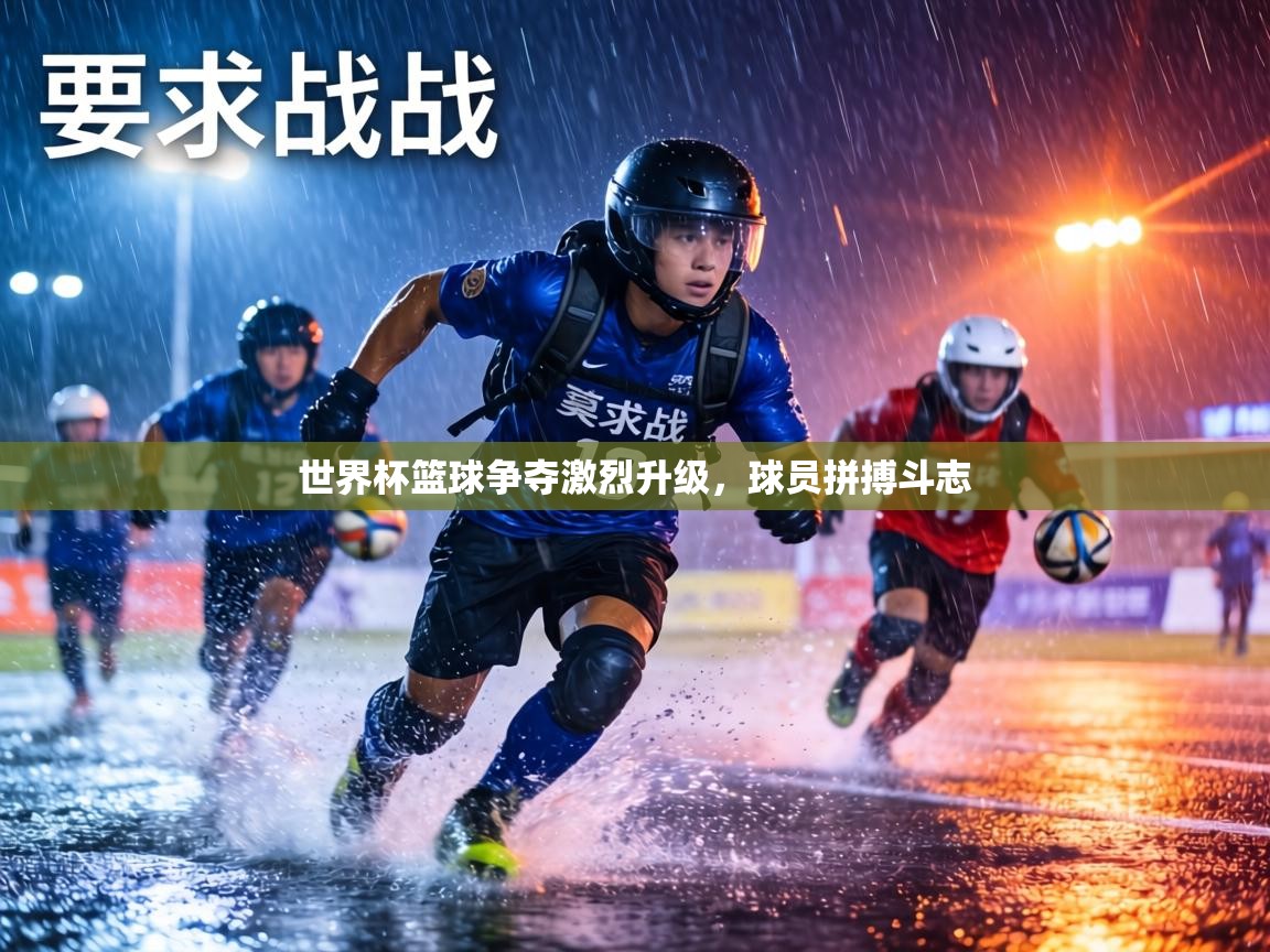 世界杯篮球争夺激烈升级,球员拼搏斗志 第1张